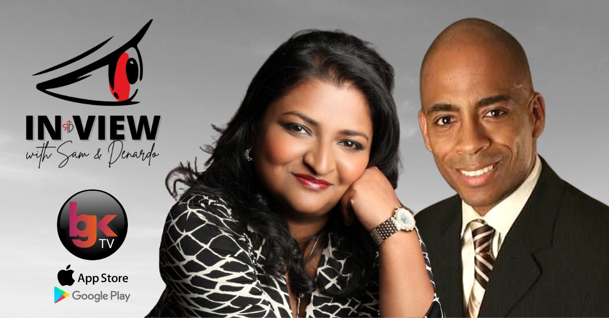 Have you been tuning into 'In View with Sam &amp; Denardo' on the fastest-growing virtual christian TV network, BGK Network?  

Episodes are streamed every other Saturday at bgknetwork.org, and you can watch them on-demand via your device apps or at youtube.com/playlist?list=….