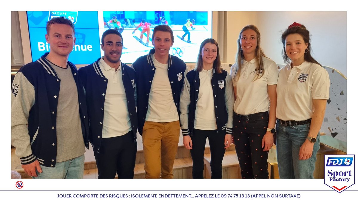 Ils ont fait briller le drapeau tricolore ! 🇫🇷
Quelques semaines après leur retour de Pékin, #FDJ a accueilli les athlètes des disciplines hiver de la #FDJSportFactory -et leurs huit médailles- pour un moment de partage avec les collaborateurs du Groupe.