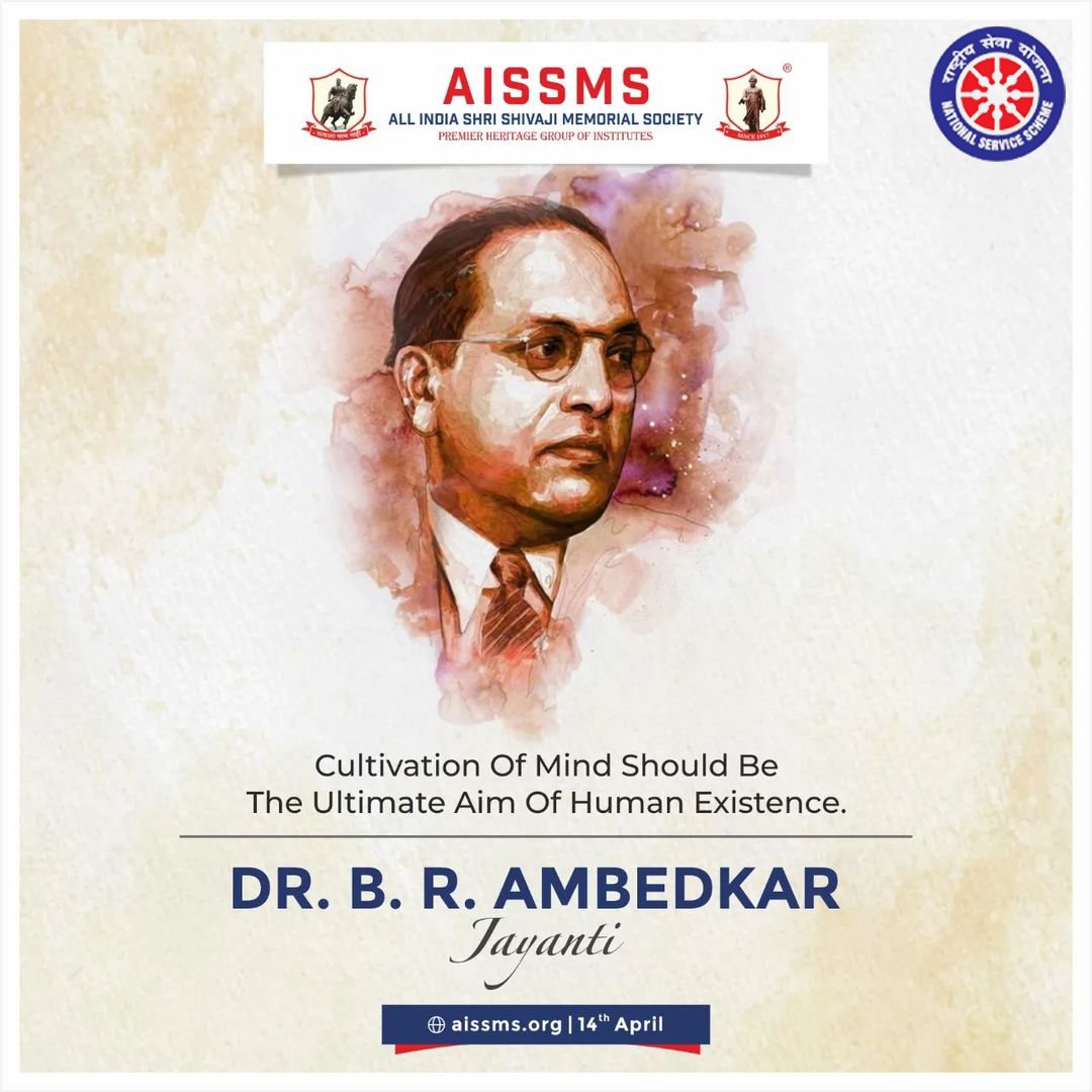 IoitNss's tweet photo. On his Birth Anniversary remembering the man who always stood for righteousness.
AISSMS NSS IOIT Pays humble tribute to the hard work, and dedication of Dr. Babasaheb Ambedkar that drives us towards the path of equality.
#drambedkar #SocialReformer #Constitution #Nation #AISSMS https://t.co/bYEfDcsg0j