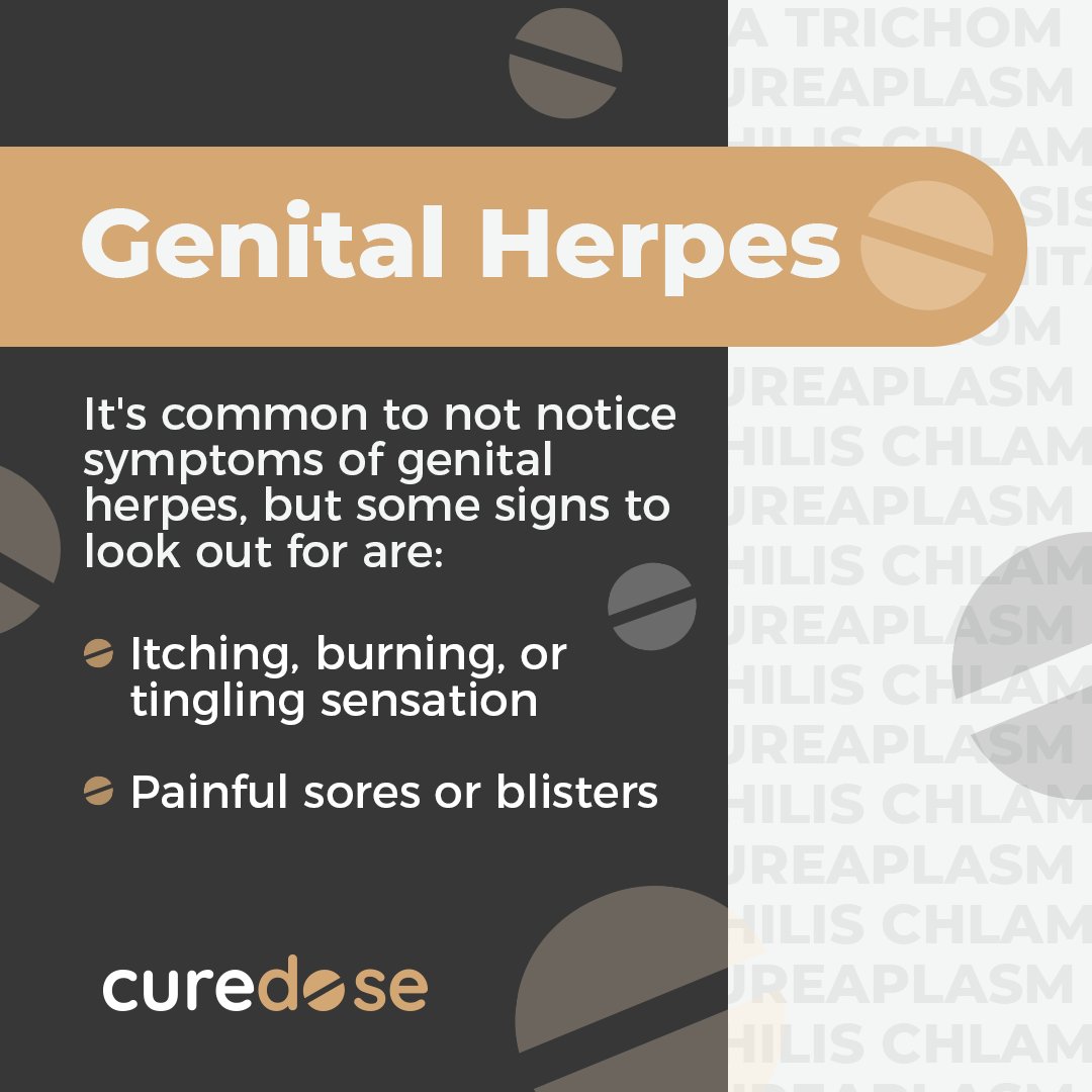 Curedose_com's tweet photo. 👇 Learn more about #GenitalHerpes Symptoms and follow us for more STI resources!

#STDeducation #STIAwareness #STIPrevention #STD #STIAwarenessMonth #stdtreatment #STDEducation   
#Herpes #SexEducation #sexEd #healthcare #talktesttreat https://t.co/hsqKIffo3t