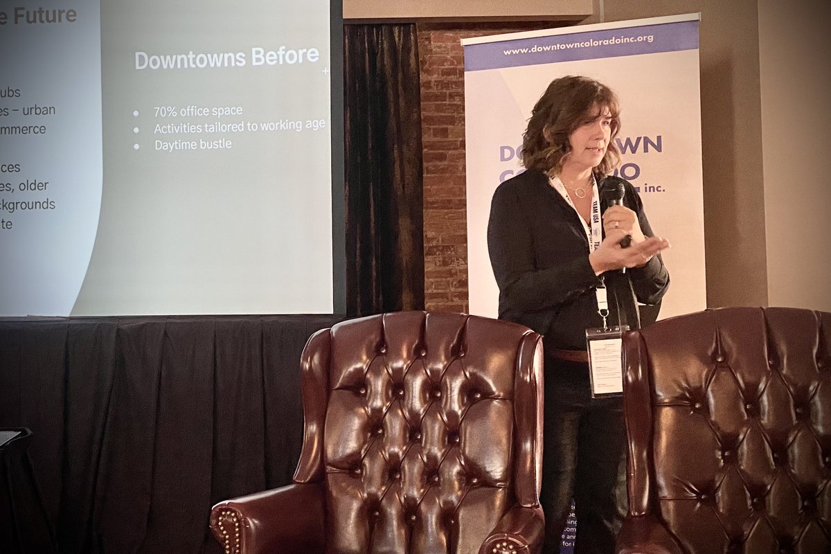 Angelica_Online's tweet image. “A silver lining from Covid is #LocalGov seeing their interdependence with the #business community … more than ever, they are working together.” - Michelle Kobayashi, VP of Innovation, @polco_us @nrc_inc - #DCIInTheGame #DowntownCS @downtowncolo