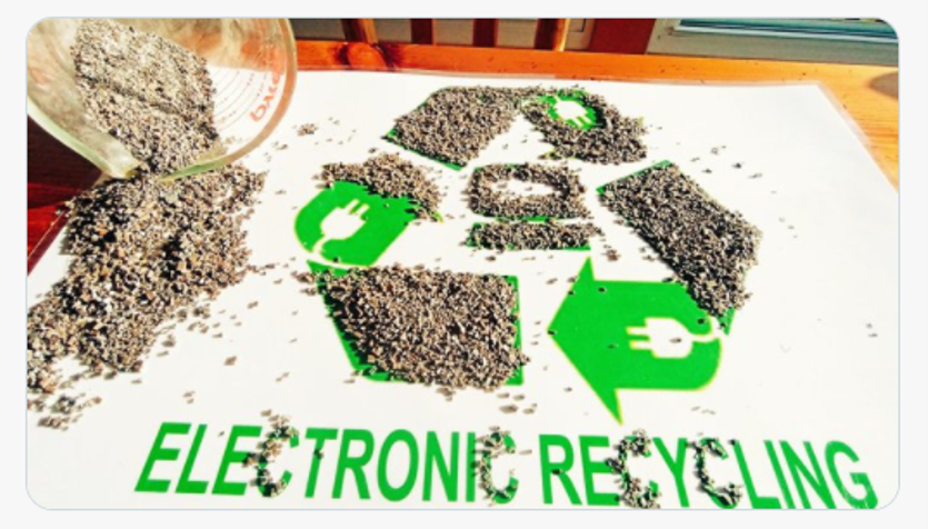 FrancineLong53's tweet photo. #urbanmining #ESG #gold #preciousmetals #computerscrapping #miningart @StGeorgesPlat https://t.co/YRs2QGe84P