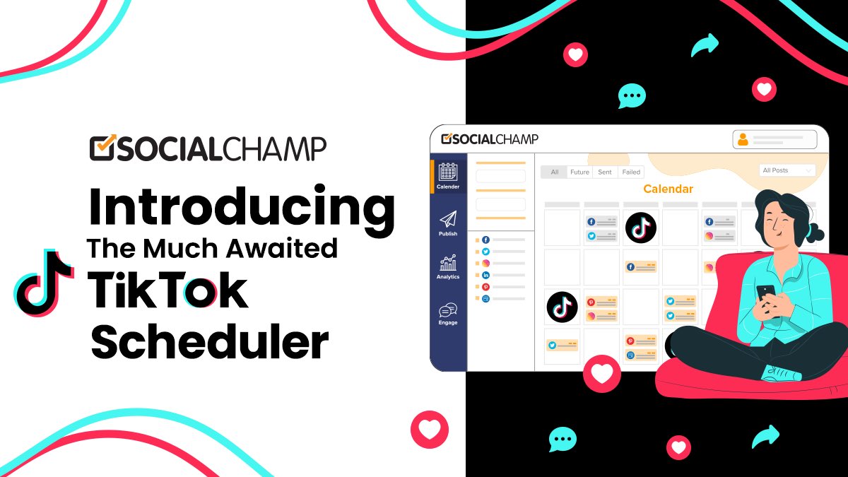SocialChampSays's tweet image. 🥁 Completing our social media family with another much requested, highly loved and our new favourite integration 🤩

📢TikTok Scheduling Is Now Just a Tap Away! 🙌🏻

Follow us at TikTok: vm.tiktok.com/ZSdku5FQK/

#tiktok #tiktokscheduler #socialchamp #socialmediamanagement