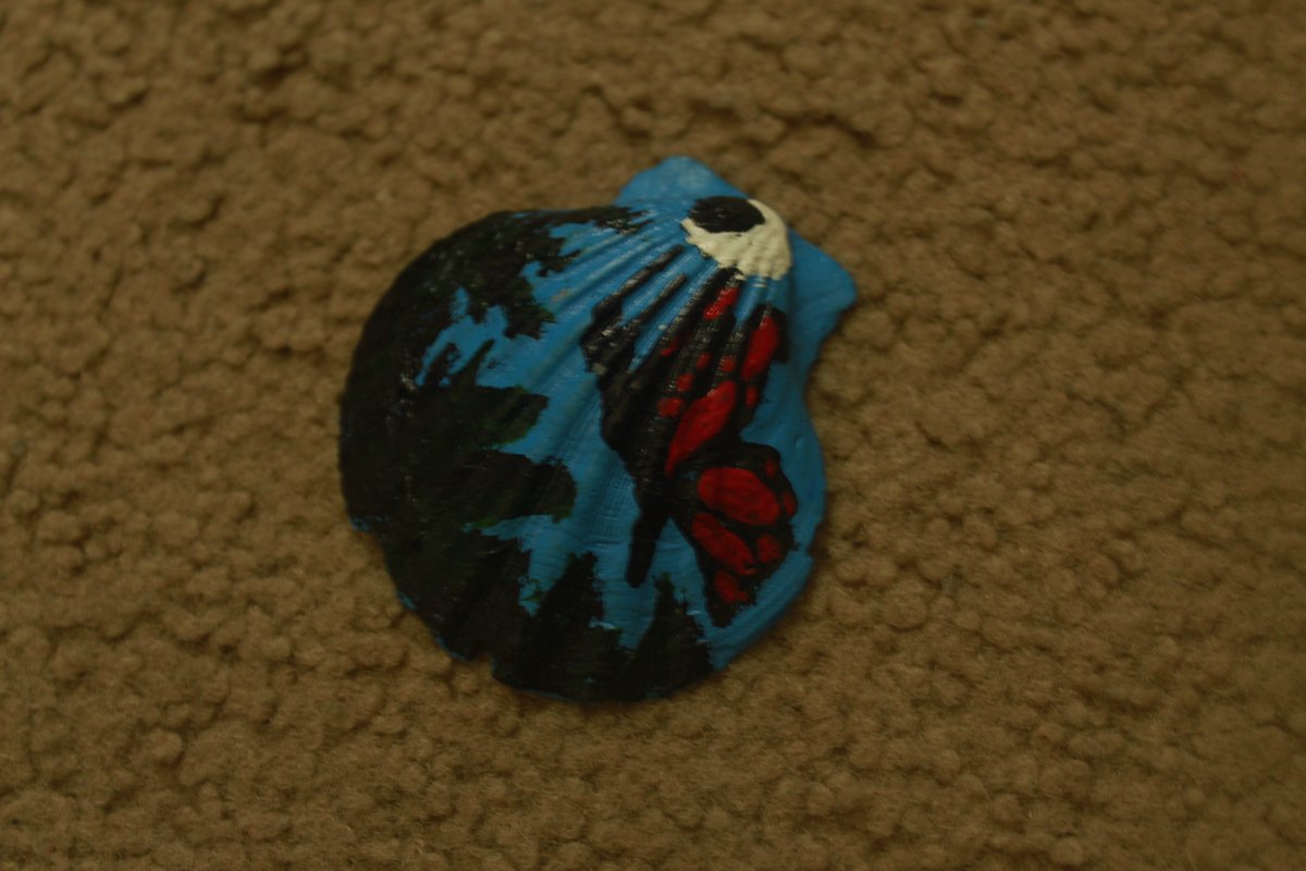 TeriseVasas's tweet photo. The Moon Light Butterfly Shell
Painted Shell by Angelina Vasas
#paintedshell #paintbrushes #acrylicpaints #moonlight #butterflies #insects #bugs #quartermoon #blackgrass #fantasydream #dreamynight #night #beautifulbutterflies #saleproducts https://t.co/TS9rQflQXH