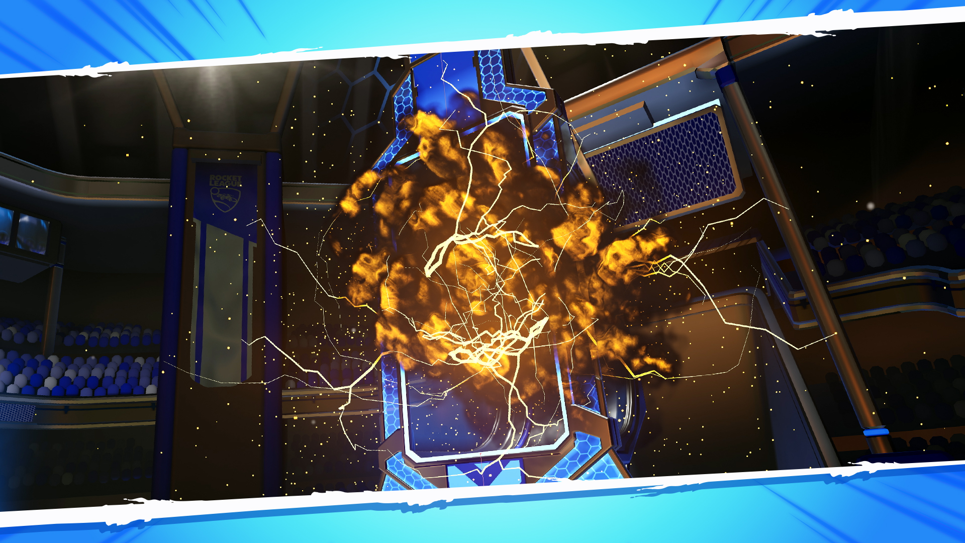Rocket League Sideswipe on Twitter "The Orange ElectroShock Goal