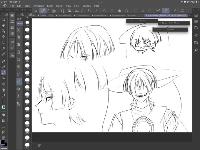 Scara sketches 