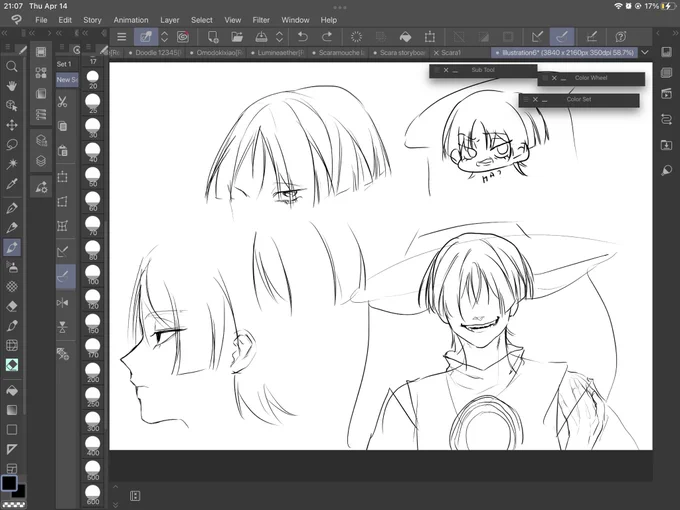 Scara sketches 