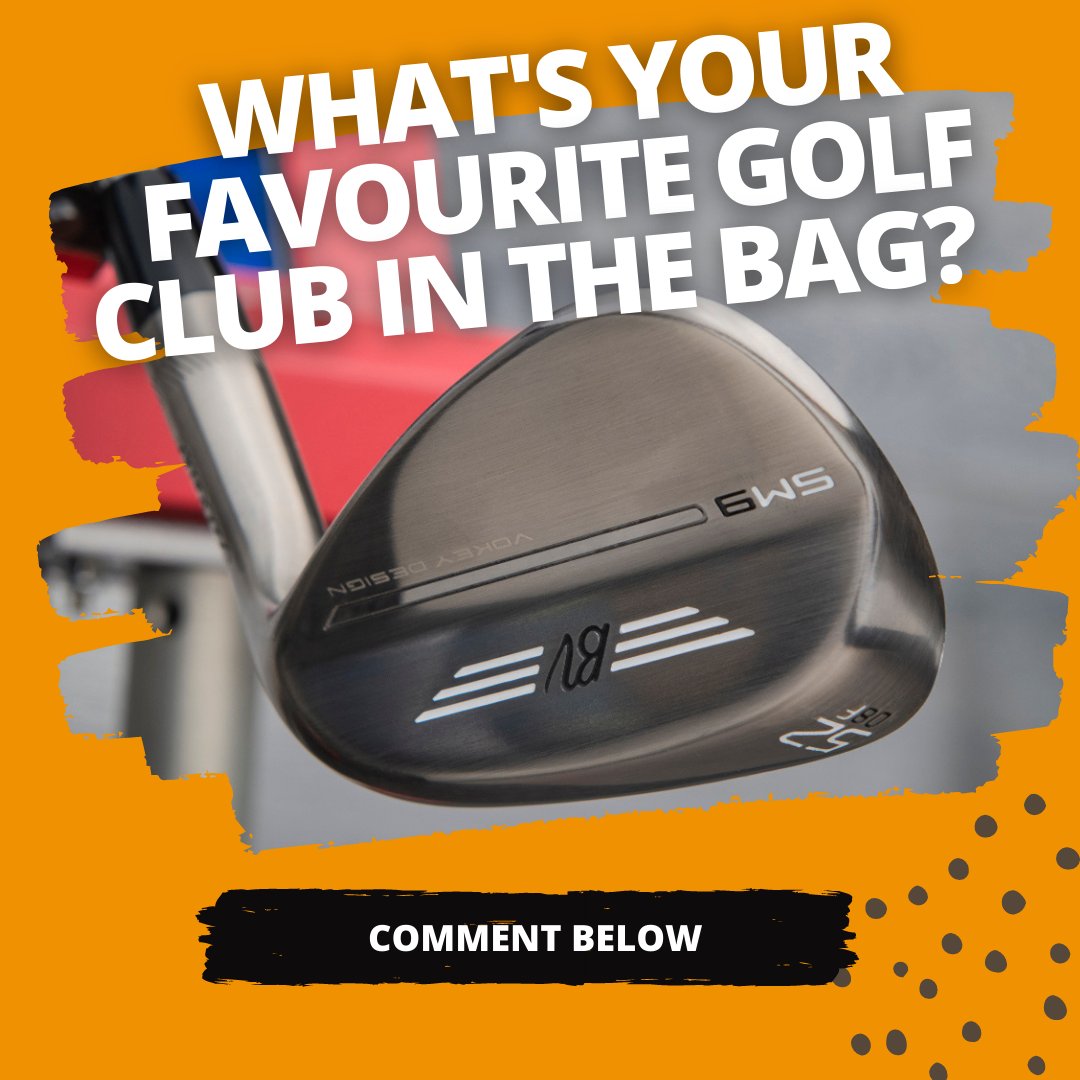 We want to know what's your favourite club in the bag? What's old trusty? Comment below #Golfer #Ultimategolf #Golf #Clubs #GolfUK #StaffsGolf