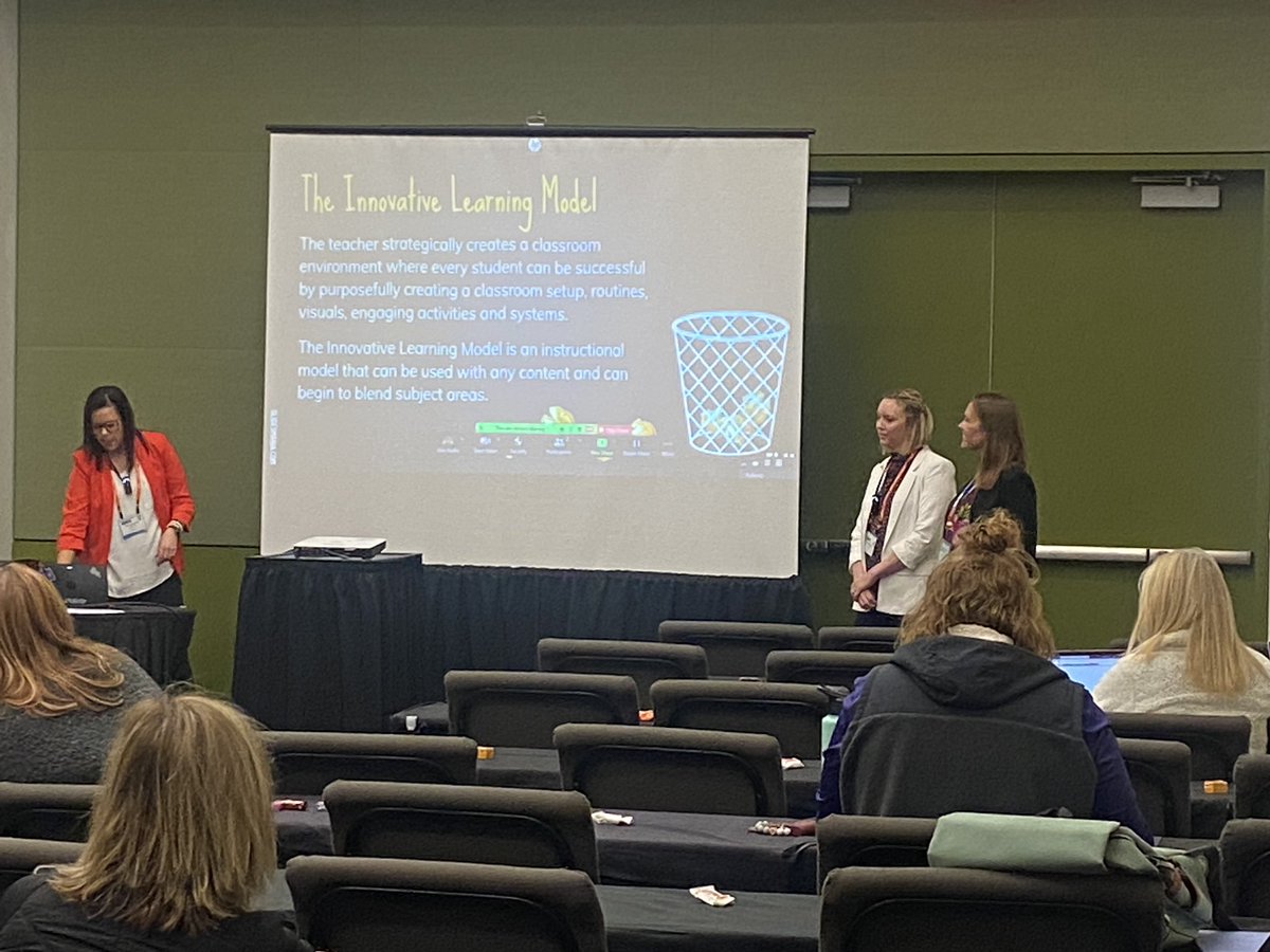 Always ❤️ seeing #GWAEA districts presenting at #ITECia! Well done, @LinnMarNews!