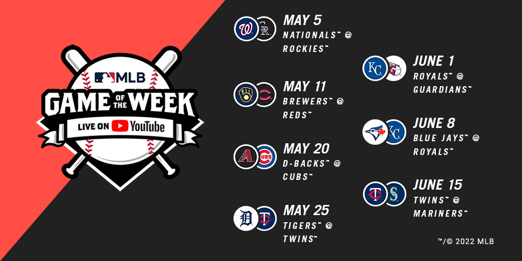 Mets at Nationals 9419  MLB Game of the Week Live on YouTube  YouTube