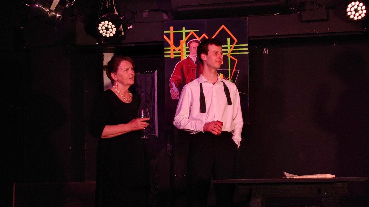Short Memory <a href="/GooseTheatre/">Golden Goose Theatre</a> about a man who sings in a #choir who develops #Alzheimers any #musician out there.  When memory is lost music remains