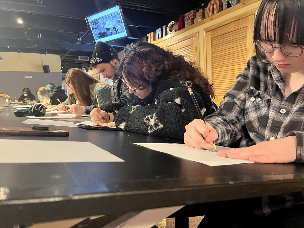 TrishaAbel's tweet photo. Students at our Section Art Festival at Alexandria Tech. #MontiMagic #montiArts https://t.co/G9krCm5LW7