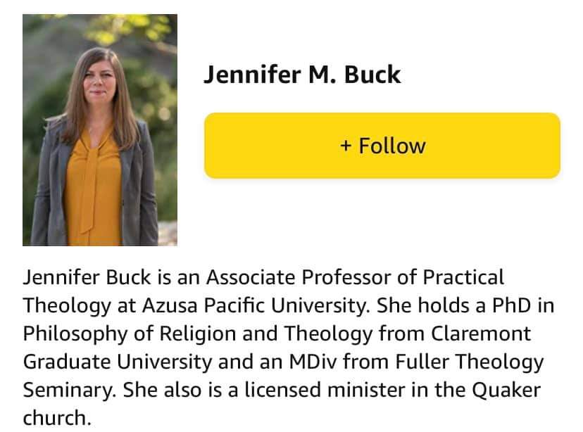 mswsaturn's tweet photo. Beware! Please read beyond the photo and title. White author attempting to write about the Black experience. Trap feminist theology. The audacity! Sitchoassdownsomewhere Jennifer you aint qualified!! #JenniferMBuck #CascadeBooks https://t.co/3XLrd4MtR8