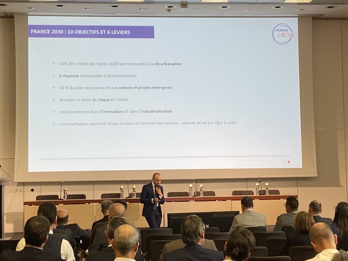 P_Missoffe's tweet photo. La journée de l’innovation navale se conclue avec l’intervention du @SGPI_avenir sur #France2030 : acceptation de la prise de risque, financement de l’innovation et de l’ #industrialisation une demande qu’avait l’industrie navale. @Gican_InduNav #SEAstart https://t.co/4kID8gq5vs
