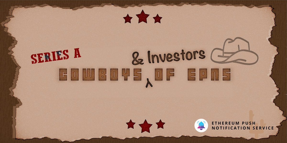 0/ Thrilled to announce the awesome investors of EPNS for our series A.
Dropping some cool insights of our journey with them 🙌🏽 LFG 🚀

Let’s $PUSH for #Web3Comm
