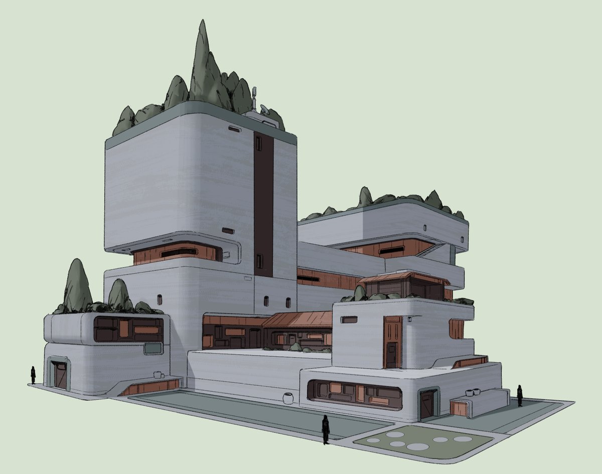 ManuelDuPong's tweet image. 23_04_14 Building Sketch