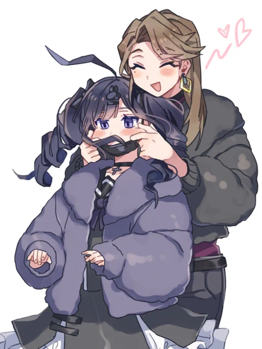 カップルもこもこ 