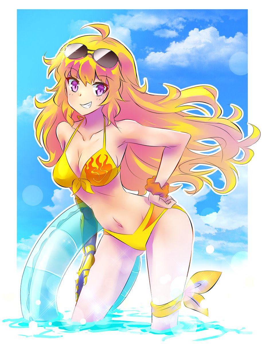 Totheartt's tweet photo. @Festi_fuss Yang Xiao Long from RWBY ❤️🤍🖤💛 https://t.co/VGHAQwrRK5