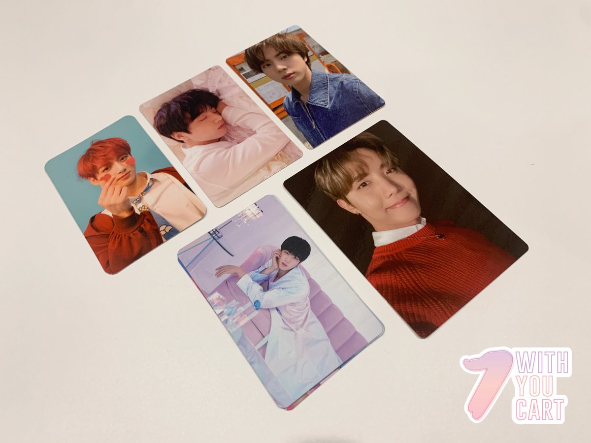 7withyoucart's tweet photo. BUNDLE D: ₱1620

JK ANSWER F
JK TEAR U 
HOBI MOTS ON:E BACKPACK PC
JIN, YOONGI, HOBI BE DELUXE NRPC https://t.co/zjvdtnZwas