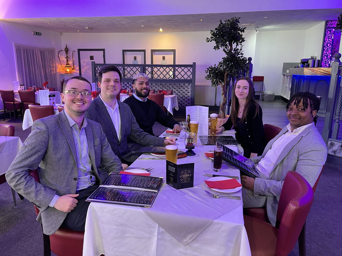 What a dream team. Great to take my team out last night to discuss all things revenue. The direction we’re heading is the right one - onwards and upwards ⬆️