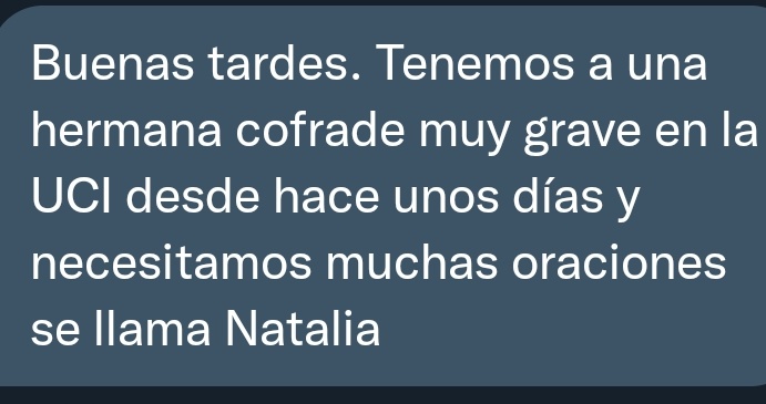 Damihibibere's tweet photo. Rezad aqui https://t.co/vXa4zdOx1y