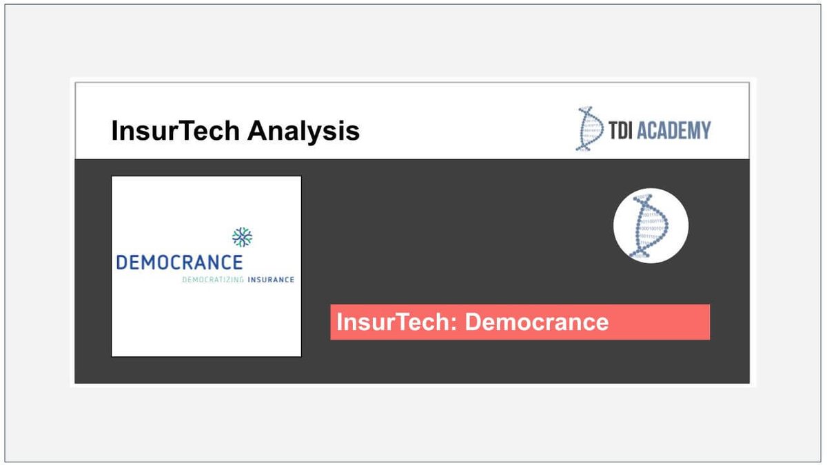 Democrance – InsurTech analysis research deck. <a href="/democrance/">Democrance</a> enables insurers to access new market segments, particularly in emerging and mobile-first markets with a digitisation as a service platform ow.ly/P0aA50IJ3lP