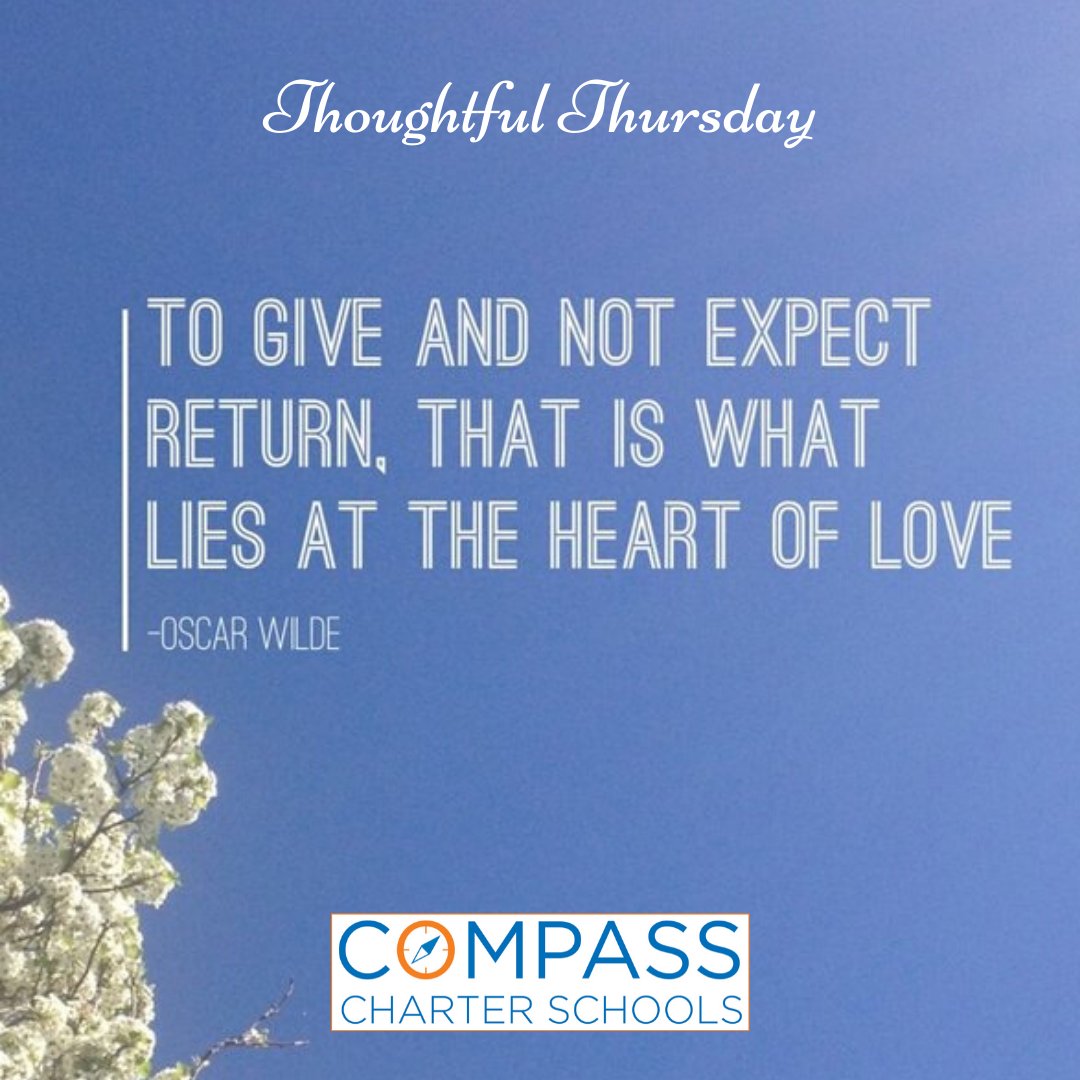 CompassCs's tweet image. #ThoughtfulThursday