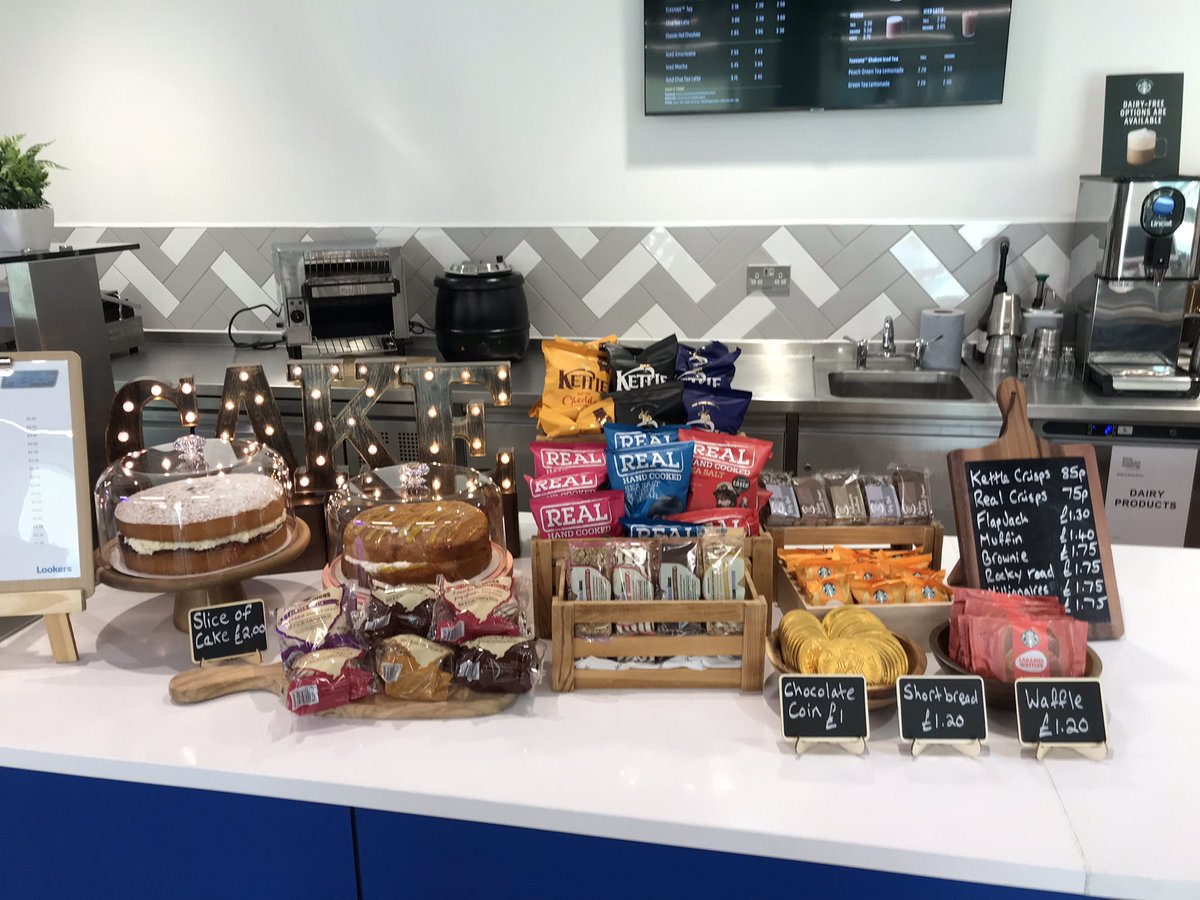 Krista is serving up some delicious grab and go at our new site in Altrincham………. <a href="/ItswhatwedoWELL/">DineContractCatering</a> #weproudlyserve <a href="/Starbucks/">Starbucks</a>