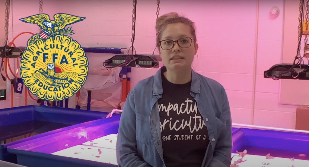 OAUpdate's tweet photo. The OA Video Club Presents - 'In The Classroom' with Michala Forrest, OFA/OAMS Agriculture Teacher: https://t.co/OGkrcODmDj The video was created by 7th grade students involved in Mr. John Heath's Video Club at OFA/OAMS. #OAisYOU #OASTEAM #OACommunity #OAPride #OATradition https://t.co/pEzRFvlA82