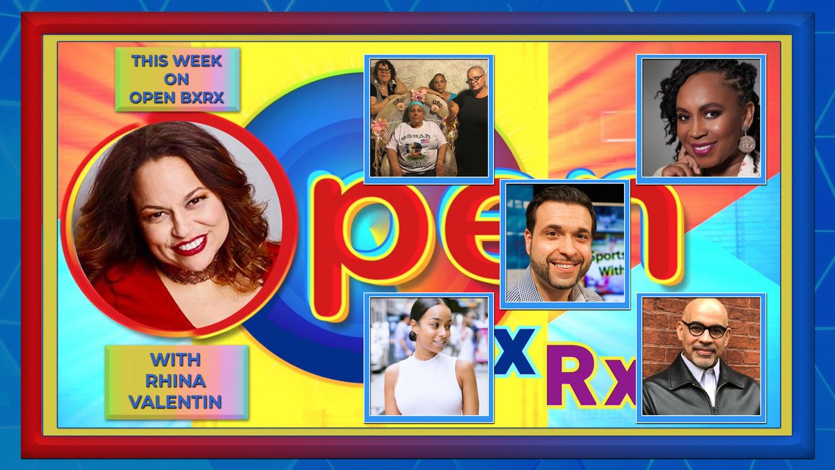 Host @RhinaValentin speaks to Director Raquel Cepeda & activist Lorine ”La Madrina” Padilla, @sulmavarzubrown, Jessica Mondesi of Jessi's Sweet Treats, & Author @WilliePerdomo & @thevoiceBobbyC!

Friday, April 15th at 7 AM on CH. 67 Optimum/ 2133 FiOS.

https://t.co/Gwl2LD8znf https://t.co/mTJitCm8Bi