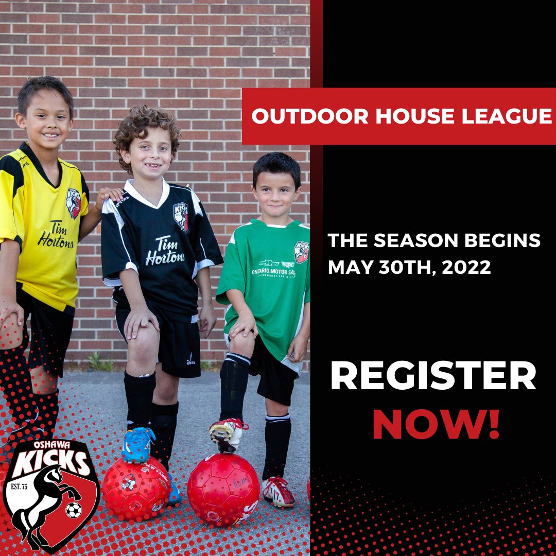 Oshawa Kicks Soccer on Twitter "The Outdoor House League season is