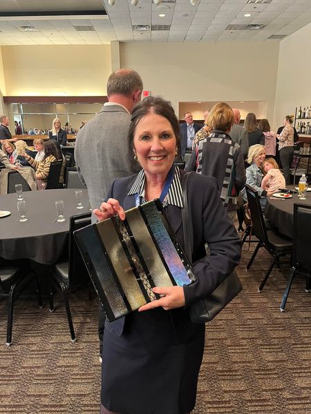 Congratulations to SBDC Advisory Board member <a href="/maureenelbert/">Maureen Elbert</a> on being presented with the 2022 <a href="/IARuralCouncil/">Iowa Rural Development Council</a> Rand Fisher Rural Leadership Award!