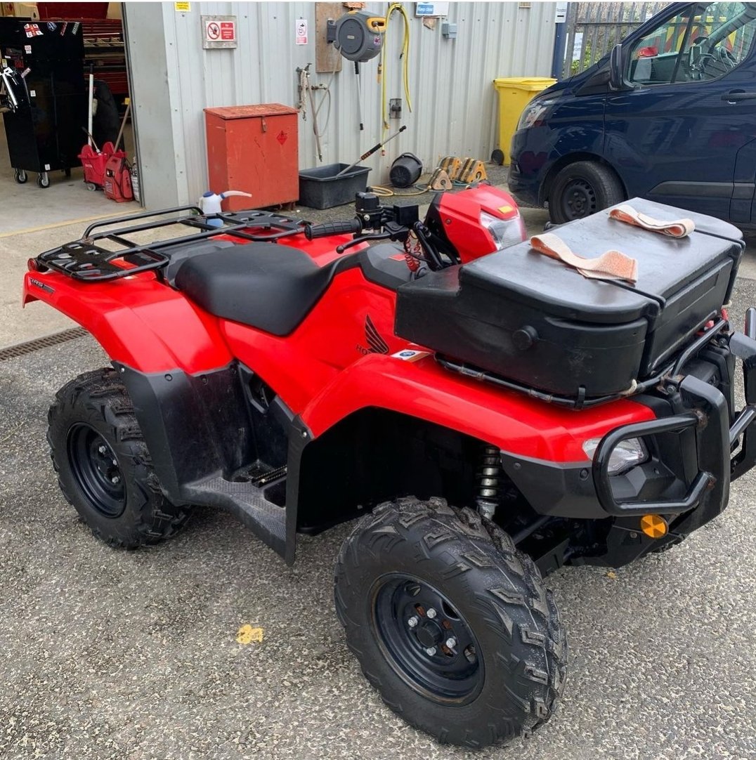 STOLEN!!! Last night at Porthmeor beach a vital piece of lifesaving equipment was stolen. 
The quad bike on Porthmeor beach is used to launch and recover our jet ski (a fantastic piece of lifesaving equipment), we also use the quad bike to respond to incidents.