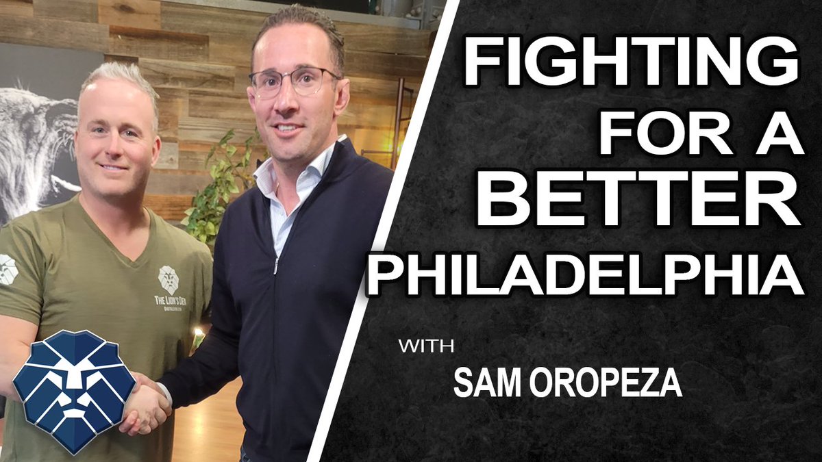 Lancebachmann's tweet photo. This week on In The Den, weβre sitting down with Sam Oropeza, a Philadelphia local who is currently in the running for PA State Senate! π³οΈ
Check out the full episode here: https://t.co/eC63rdbu9h
#LFG #DigitalLion #InTheDen #Podcast #SmallBusiness #Congress #Politics https://t.co/9euCLsodP5