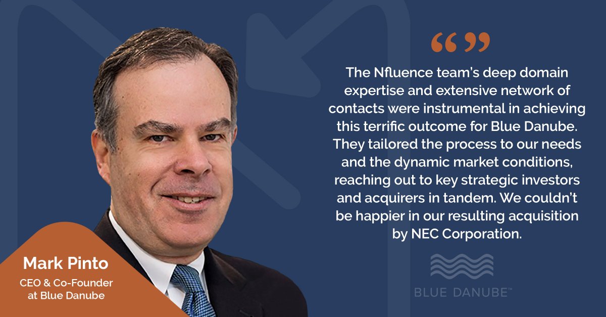 Our team recently supported Blue Danube Systems in its sale to @NEC_Corp, representing a trend of growing #CommTech abilities to support customer needs and changing market conditions.

Learn more about this acquisition: bluedanube.com/wp-content/upl…

#CommSoftware #TechAcquisitions