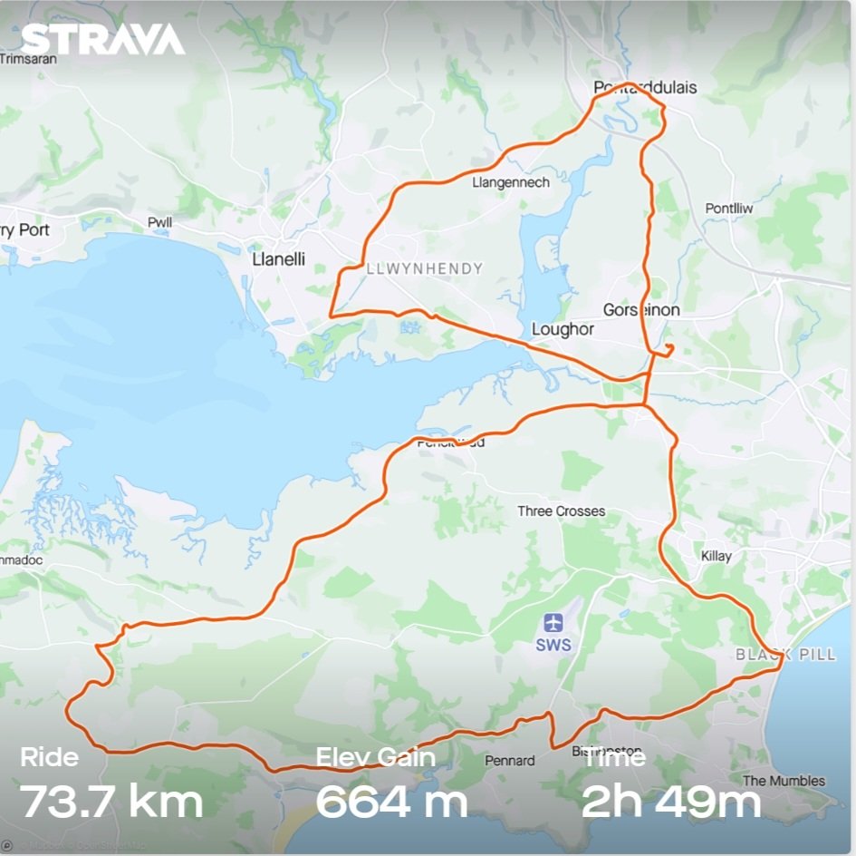 danley86's tweet photo. Just a quick blast today, day 1 of the slam Bach. 2 weeks until the big one 😳

#Cycleslam #DallaglioRugbyworks #Spain #2weeks2go 🚴🏉 https://t.co/kccyHqH3J7