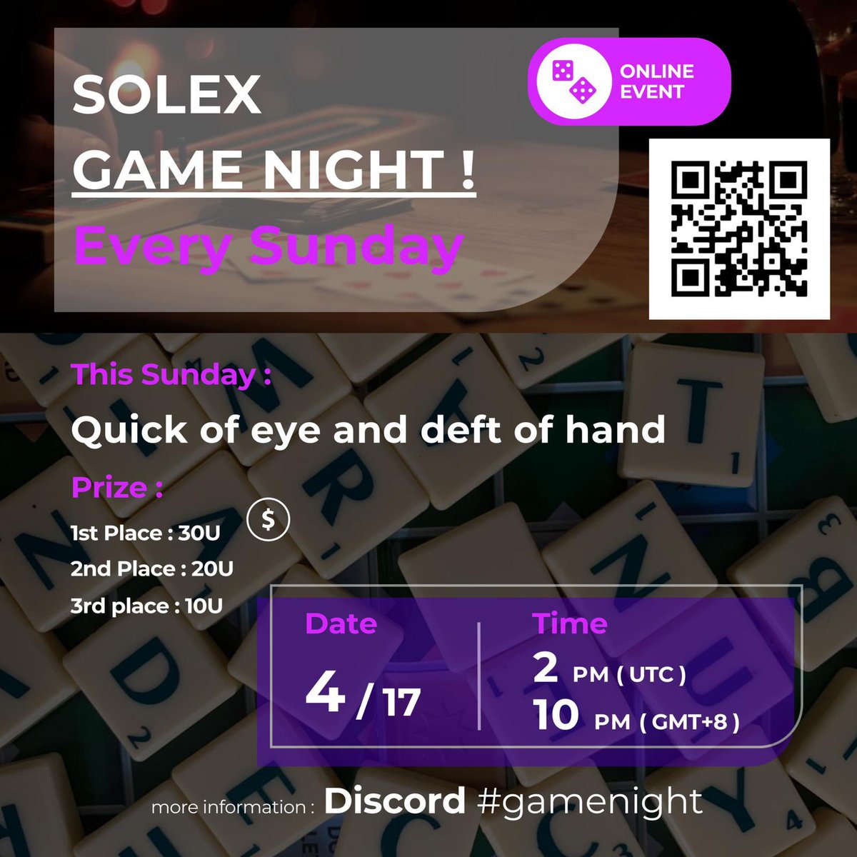 Game night ❤️❤️❤️ 4/17 #gamenight  #nftcares #solex