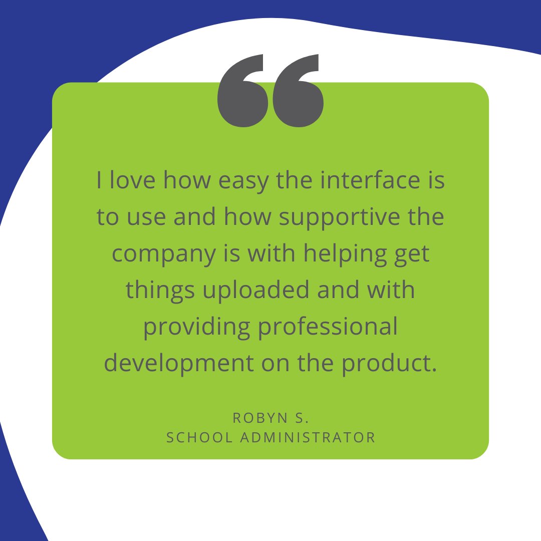 Customer testimonial