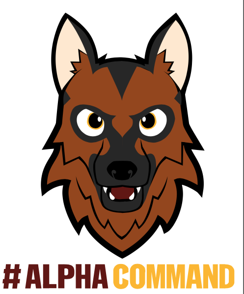 HurQlez's tweet photo. @MDBobz I have been working on a mascot idea for WSH!
My submission:
Alpha the German Shepherd
✅THEME
#1 breed used in military canine units
✅LOCAL
President has many GS dogs, incl one named Commander
✅UNIQUE
No other teams with a dog mascot uses GS as a breed
#AlphaCommand https://t.co/XGYFrGHZwv