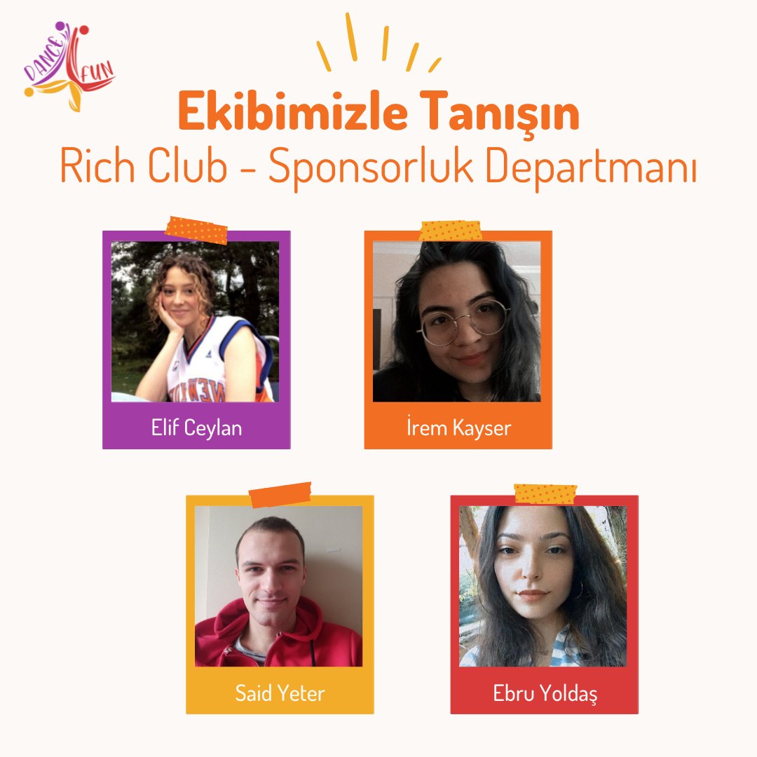 dance4fun_tr's tweet photo. Ekibimizin eli kolu desek hiç de abartmış olmayacağımız Sponsor Departmanımız, namıdiğer Club Of The Rich devreye giriyor! 💸 Etkinliğin düzenleneceği alanı, lojistik desteği, etkinlik anında bizim ve çocukların ihtiyaç duyacağımız her türlü materyali bizim için ayarlıyor🎁 https://t.co/aisz7L0F3S