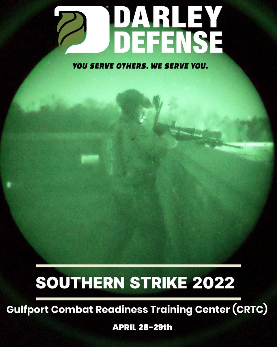 darleydefense's tweet photo. We cannot wait to see our warfighters at training! See everyone in a few weeks!
#SSTK #SouthernStrike #DarleyDefense #warfighters https://t.co/9Bqx0PxGm8