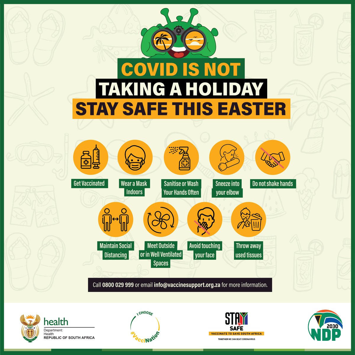 MunicipalBoard's tweet photo. #easter2022 Stay safe &amp; #ArriveAlive https://t.co/5mF4GZVwnc