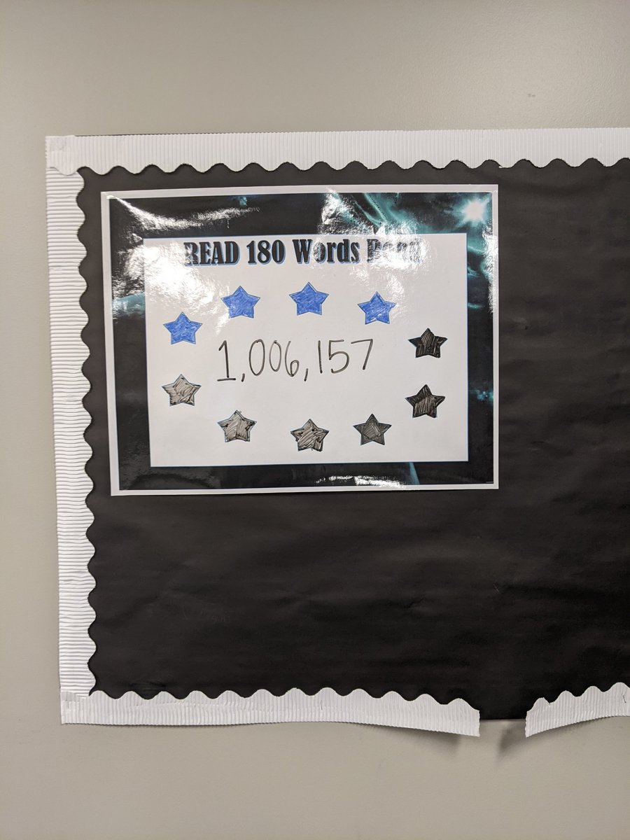 Success! The class has worked extra hard these past few weeks to meet their goal. They met it today. @BaneElementary @VirginiaREADs @sdwbalderas #Read180 #BaneSpirit #BanePride #WeGrowReaders