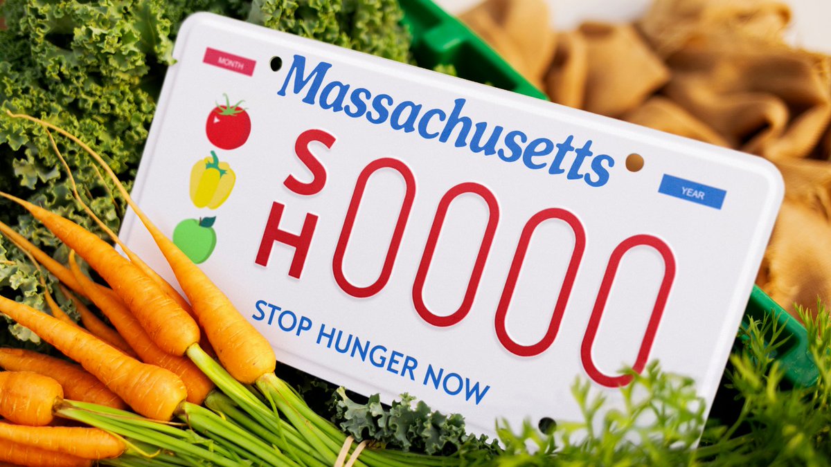 RepMcGovern's tweet photo. I’m ready to #DriveOutHunger in Massachusetts!
Learn more about the @Gr8BosFoodBank, @The_BMC and @CitizensBank’s work to end hunger in the commonwealth and get your “Stop Hunger Now” license plate by visiting their website ➡️ https://t.co/H9qZ9fAkfy https://t.co/3l6CTiTsip
