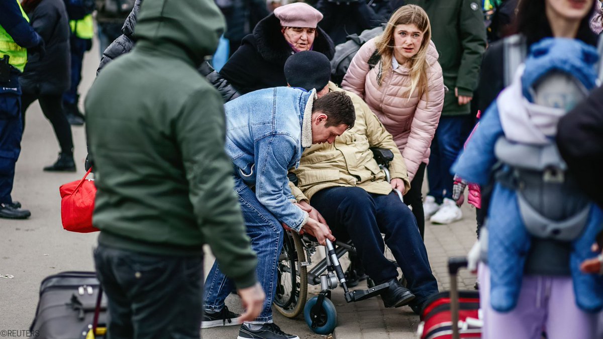 UNTreatyBodies's tweet image. #Ukraine: As a result of Russia's military aggression, the UN Cttee on the Rights of Persons with Disabilities urges States+UN+civil society+stakeholders to ensure people w/ #disabilities are accounted for, protected+provided w/ access to humanitarian aid: ow.ly/bBIu50IK0QL
