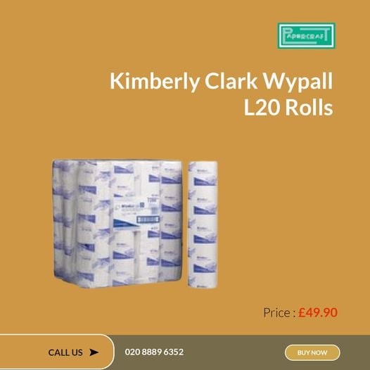 papercraftsuk's tweet image. Kimberly Clark Wypall L20 Rolls
Price: £49.90
Buy Now: bit.ly/3yvrUZ5

#couchroll #handtowels #dispenser #wiperrolls #PaperCentrefeedRolls #paperproducts #softhandtowels #paperhandtowel #papertowels #paperrolls #papercraftdisposablesuk