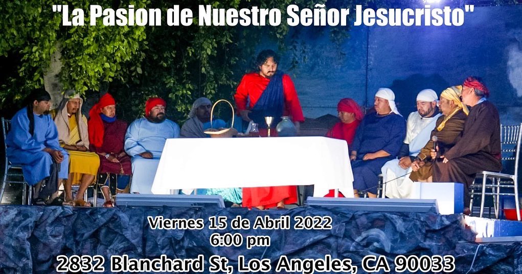 BalbinoAviles's tweet photo. “La Pasión de Jesucristo” Comunidad católica listos para los días más representativos de la #SemanaSanta después de 2 años de restricciones por la pandemia #ViaCrusis #SemanaMayor #Fe #Comunidad #Telemundo #LosAngeles #Balbination #InmigranteComoTu https://t.co/xb3dQMFp3G