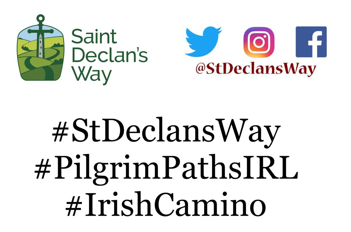 StDeclansWay's tweet photo. Looking forward to Saturday's Stage 3 of #StDeclansWay. If you take photos during the event, please do email some to us at info@StDeclansWay.ie or share on social media. Our handle is @StDeclansWay  on FB, Twitter &amp; Instagram. #PilgrimPathsIrl #IrishCamino #PilgrimPathsWeek https://t.co/K629rkFR9q