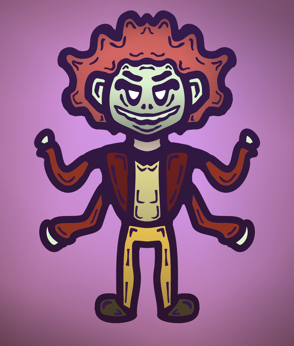 HilutRt's tweet photo. 🤪 #monster  #art  #nft https://t.co/m0NXa0bYpn