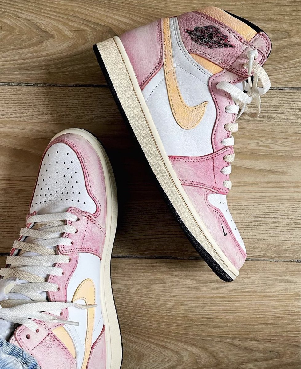 nicekicks's tweet photo. “Chalk” Custom AJ1 High 📝 https://t.co/RrAuE3afRW